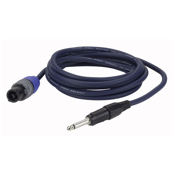 DAP-Audio FS16 - Jack mono > Speakon/M, 2 x 1,5mm², 3 m (Neutrik)