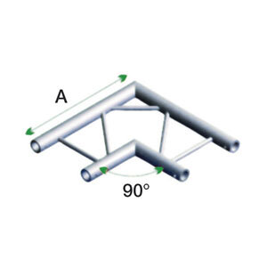 Milos Pro-30 Step F Truss, Corner, HF21, 90° corner, horizontal