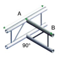 Milos Pro-30 Step F Truss, T-Cross, VF36, 90° corner,...