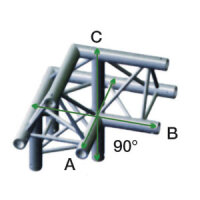 Milos Pro-30 Triangle F Truss, Corner down left, apex up,...