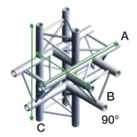 Milos Pro-30 Triangle F Truss, T-Cross + up/down 5-way,...