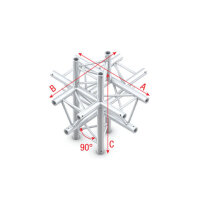 Milos Pro-30 Triangle F Truss, Cross up/down 6-way, 71cm,...