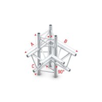 Milos Pro-30 Triangle F Truss, Cross up/down 6-way, 71cm,...