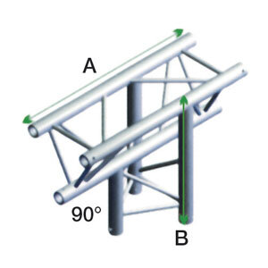 Showtec FT30-023, T-Cross Up/Down 3-Way