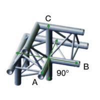 Milos Pro-30 Triangle G Truss, down left, apex up, ALU32,...