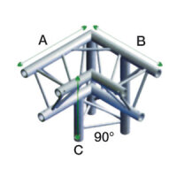 Milos Pro-30 Triangle G Truss, down right, apex down,...