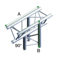 Milos Pro-30 Triangle G Truss, T-Cross up/down, 3-way, 71...