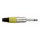 DAP-Audio 6.3 mm. Jackplug mono, Nickel housing, Yellow endcap