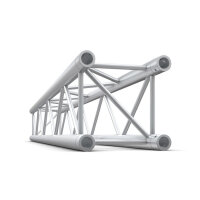 Milos Pro-30 Square P Truss, Straight, QTB290, Silver,...