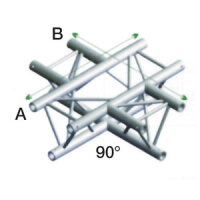 Milos Pro-30 Triangle P Truss, Cross 4-way horizontal-71...