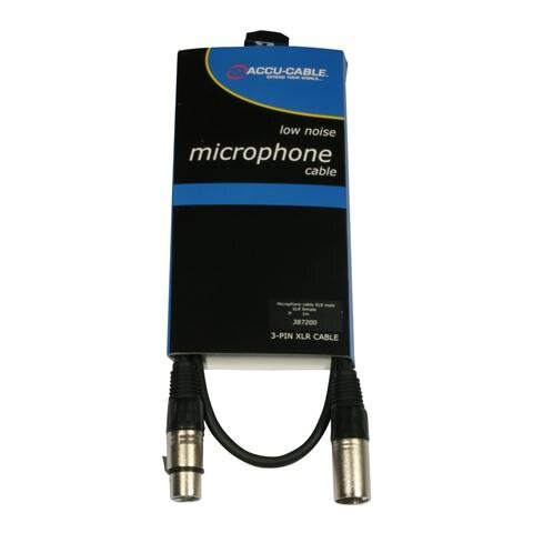 Accu Cable AC-XMXF/1 microphone cable XLR/XLR 1m