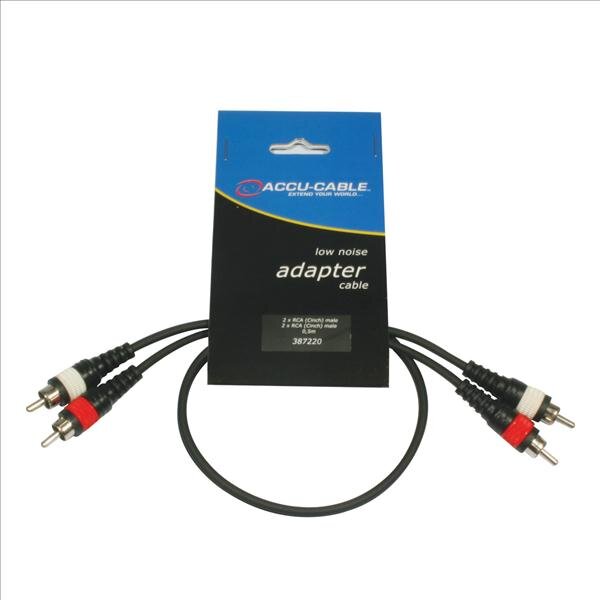 Accu Cable AC-R/0,5 RCA cable 0,5m