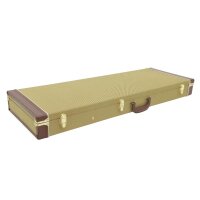 Dimavery Wooden Case for E-Guitars, tweed