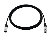 PSSO DMX cable XLR 5pin 3m bk Neutrik