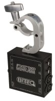 Briteq DS-12, DMX-Splitter/Verteiler/Booster, 1x DMX-In, 2x DMX-Out, RDM-kompatibel