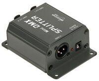 JB Systems Mini DMX-Splitter, 1x 3-pol DMX-in, 2x 3-pol...