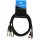 Accu Cable AC-2XM-2RM/3 2x XLR male to 2x RCA cinch