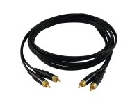 Sommer-Cable RCA cable 2x2 0.5m bk Hicon