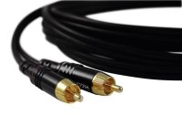 Sommer-Cable Onyx 2x2 Cinchkabel 2x0,25mm² 0,5m