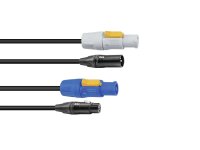 Sommer-Cable Combi Cable DMX PowerCon/XLR 2.5m