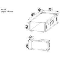 JV-Case Flightcase 6 HE