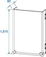 Roadinger Transportcase für 4x CLA-228