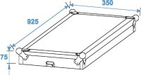 Roadinger Flightcase 4x CLA-228