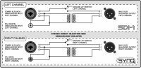 Synq Audio SDI-1 DI-Box, 2 Kanäle (Stereo), 2x Klinke/XLR/Chinch-In, 2x XLR-Out