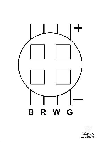LED QCL 8W RGBW Pix-8/Pix-16