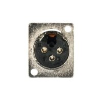Accu Cable AC-C-XF3, 3 pol. XLR Einbau Buchse, weiblich,...