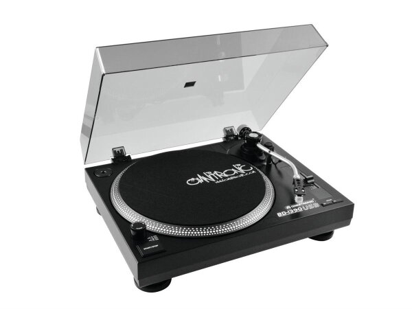 Omnitronic BD-1390 USB Turntable bk