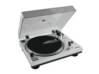 Omnitronic BD-1380 USB Turntable sil