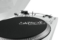 Omnitronic BD-1380 USB Turntable sil