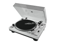 Omnitronic BD-1380 USB Turntable sil