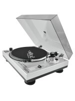 Omnitronic BD-1380 USB Turntable sil