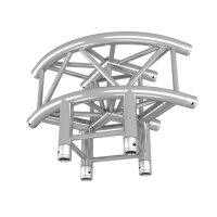 Duratruss DT 34/2-C30R-L90, 3-Wege-Ecke, rund, 90°
