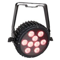 Showtec Power Spot 9 Q5, 9x 10 Watt LED, RGBWA, 25 Grad Abstrahlwinkel, flimmerfrei, lüfterlos, Doppelbügel