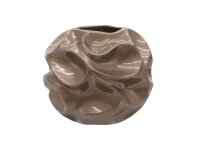 Design pot BUBBLE-35, brown