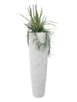 Design pot LAMELLA-140, white