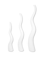 Design vase WAVE-100, white