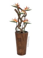 Bird-of-paradise spray, orange, 95cm