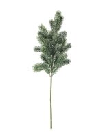 Fir branch, snowy, PE, 65cm