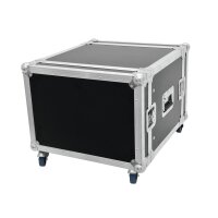 Roadinger Rack Profi 8U 45cm with Wheels