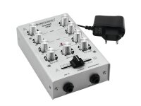 Omnitronic GNOME-202 Mini-Mixer silber