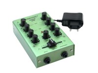 Omnitronic GNOME-202 Mini-Mixer grün