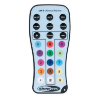 Showtec EventLITE 6/3 IR-Remote, Infrarot-Fernbedienung...