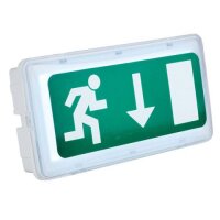 Showgear Safeled Emergencylight, LED-Notausgangsschild,...