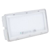 Showgear Safeled Emergencylight, LED-Notausgangsschild, inkl. 3 versch. Label