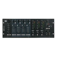 DAP-Audio IMIX-5.3, 5 Kanal, 4HE, Installationsmixer, 3...