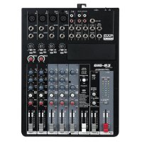 DAP-Audio GIG-83CFX, 8 Channel live mixer incl. dynamics & DSP